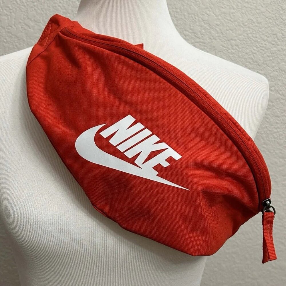 Nike Red Classic Waist / Crossbody Pouch Belt Bag